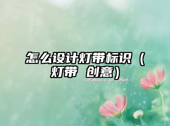 怎么設(shè)計燈帶標識（燈帶 創(chuàng)意）