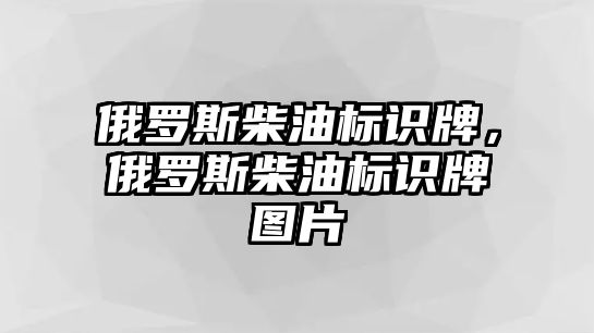 俄羅斯柴油標(biāo)識牌，俄羅斯柴油標(biāo)識牌圖片