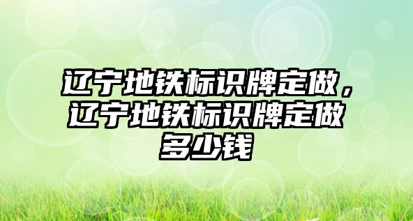 遼寧地鐵標(biāo)識牌定做，遼寧地鐵標(biāo)識牌定做多少錢