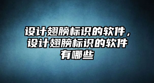 設(shè)計(jì)翅膀標(biāo)識的軟件，設(shè)計(jì)翅膀標(biāo)識的軟件有哪些