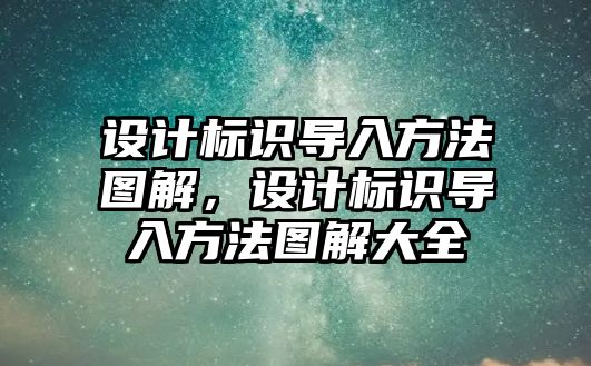 設(shè)計標識導入方法圖解，設(shè)計標識導入方法圖解大全